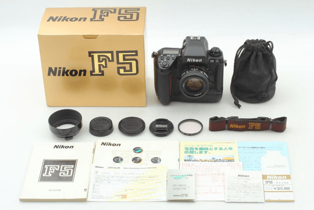 Nikon F5 35mm Film Camera + AF 50mm f1.4 D Lens [Unused in Box]