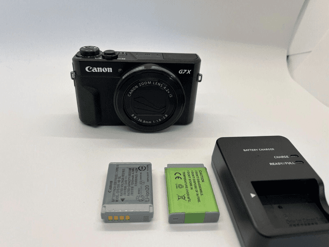 Canon PowerShot G7 X Mark II 20.1MP Compact Camera - Black (Mint Condition)
